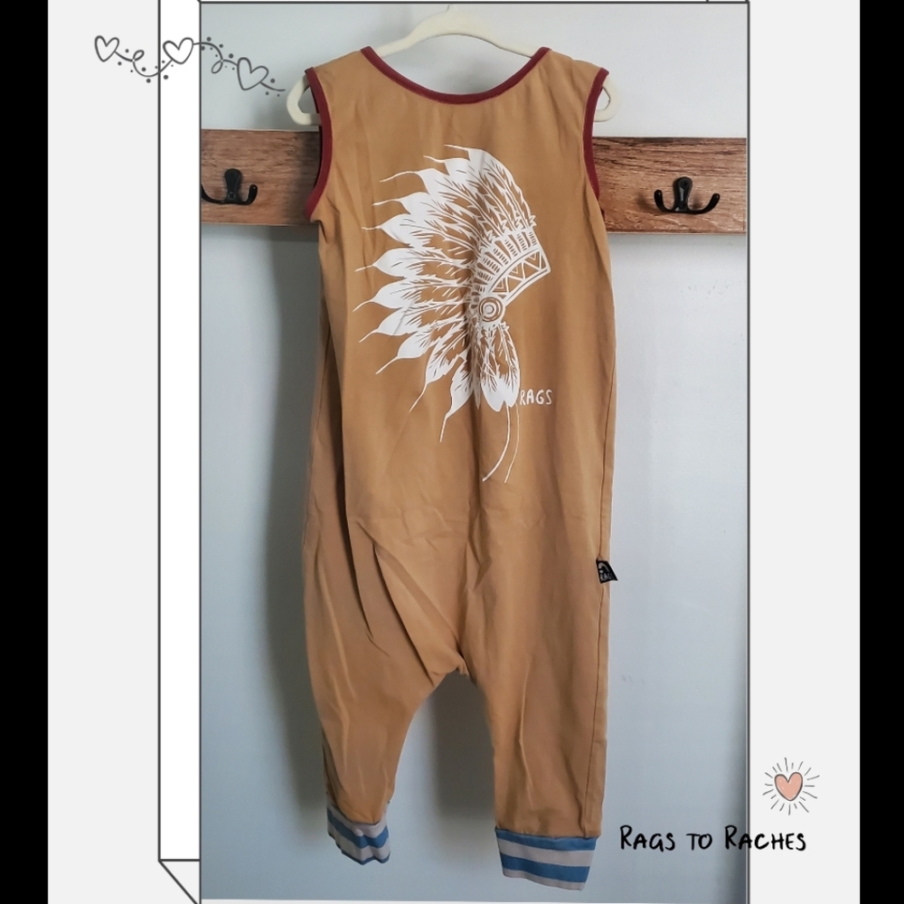 Chief Rags to Raches Romper